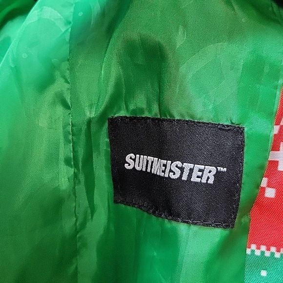 Suitmeister Christmas blazer size Youth L - Picture 4 of 7